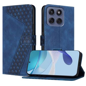 Capa FOXDOCK para Motorola Edge 60 Fusion 5G com Fecho Magnético | Resistente a Impactos e Quedas | Compartimentos para Cartões | Azul - 1