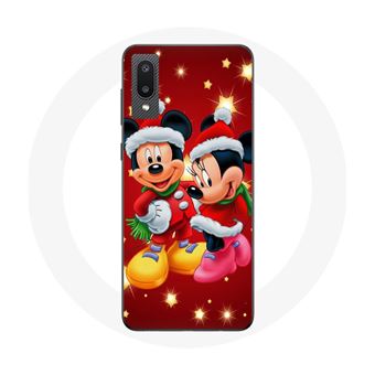Capa Maniacase para Samsung Galaxy A02 Mickey Mouse eminnie Mouse O Dia de Natal - 1