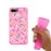 Capa Hapdey para iPhone 7 Plus - 8 Plus Design Donut Cor-de-Rosa com Sprinkles em Silicone Flexível e TPU Cor-de-Rosa_3