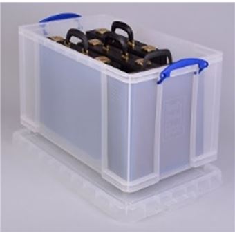 Caixa de Arrumação Really Useful Boxes 84L | Transparente - 1