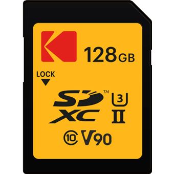 Cartão de Memória Kodak EKMSD128GUHS2V2K | Laranja - 1