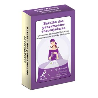 Baralho dos pensamentos encorajadores: Orientações da madame dora sobre relacionamentos, trabalho e felicidade - 1