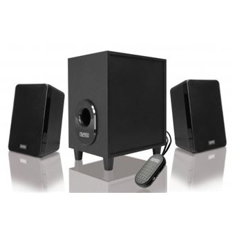 Conjunto de Colunas Sweex SP024 | Preto - 1
