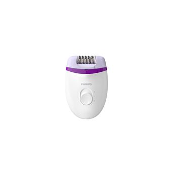 Depiladora de Arranque Philips Satinelle Essential Depiladora compacta com cabo para pernas | Roxo, Branco - 1