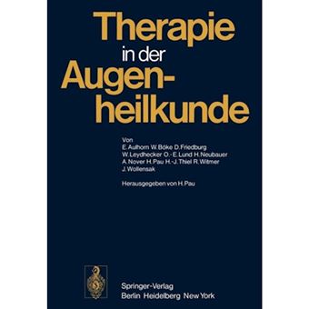 Therapie in der Augenheilkunde - Paperback - 2012 - 1