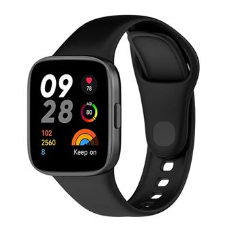Bracelete Silicone Gift4Me para Xiaomi Redmi Watch 5 Lite | Preto - 1