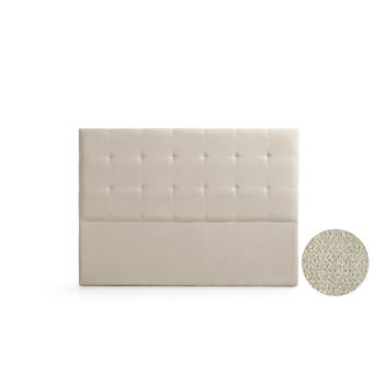 Cabeceira Estofada Moonia Astoria Aqualine | 160 X 120 X 8 cm | Bege Tostado - 1