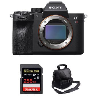 Sony ALPHA 7R IV Corpo + SanDisk 256GB Extreme PRO UHS-I SDXC 170 MB/s + Bolsa + PDF 15 Técnicas para Melhorar as suas Fotografias - 1
