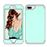Capa TPU híbrido cyan / cinza para Apple iPhone 8 Plus/7 Plus/6s Plus/6 Plus_1