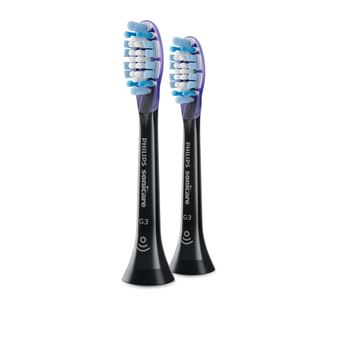 Cabeça de Escova de Dentes Philips Premium Gum Care HX9052/88 Pack de 2 cabeças de escovas | Preto - 1