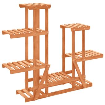 Suporte de Plantas vidaXL | 95x25x96 cm | Madeira de Abeto Maciça - 1