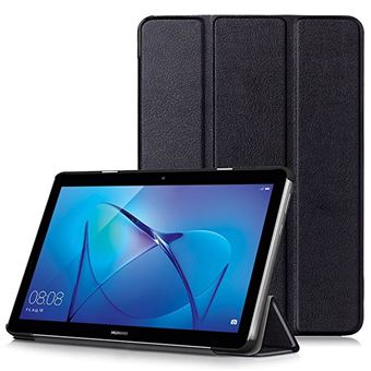 Capa 3 Dobras Smart Case Trifold Slim Multi4you para Huawei MediaPad T3 10 - Preto - 1