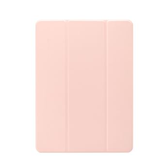 Capa Magunivers Pu Sensação de Pele com Porta Tripla e Porta Caneta Rosa Claro para Apple Ipad Air 10.5 Inch (2019)/Pro 10.5 Inch (2017) - 1