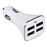 Carregador de dispositivos móveis Akyga Car charger AK-CH-09 6800mA 4xUSB white Automático Branco_2