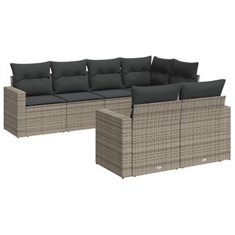 Banco para Exterior VidaXL 3251547 | Cinzento escuro - 1