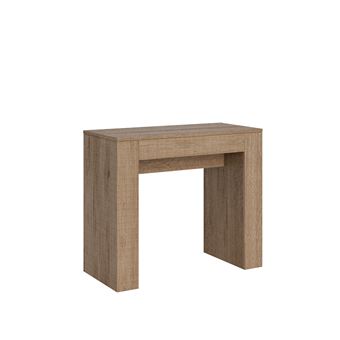 Mesa Consola Extensível Itamoby Modem Small | 90x42/198 cm | Carvalho Natural - 1