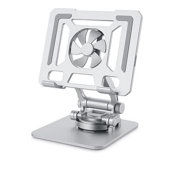 Cooler para Computador Portátil Tablet ou Telemóvel Andowl Q-ZJ268 | Prateado - 1