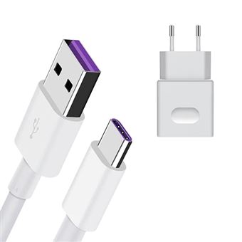 Kit Phonecare Carregador + Cabo Ultra Rápido | 22.5 W | Super Charge | USB | Type C para Huawei - 1
