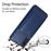 Capa Magunivers | PU + TPU com suporte e vários titulares de cartão Azul escuro para Samsung Galaxy A50/A50s/A30s_2