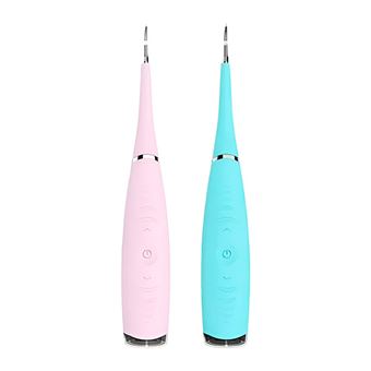Dispositivo de Limpeza Dental Ultrassónica Mormark SMILY | Rosa e Azul - 1