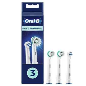 Cabeça de Escova de Dentes Oral-B Ortho Care Essentials Kit | Branco - 1