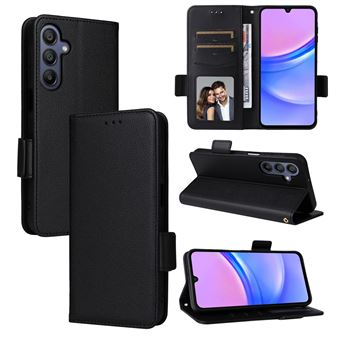 Capa FOXDOCK para Samsung Galaxy A17 5G | Prova de Choque | Magnética| TPU | Suporte para Cartão | Preto - 1