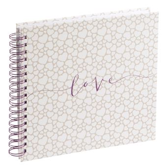 Álbum de Fotografias Hama Romance | Bege, Branco - 1
