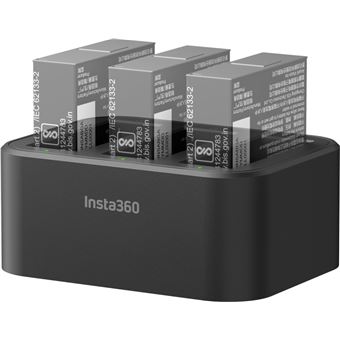 Carregador de Bateria de Câmera Insta360 Fast Charge Hub | Preto - 1
