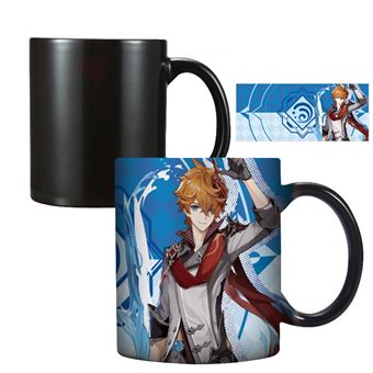 Caneca Termosensível Good Deal Genshin Impact S02 azul 8.2x9.5cm - 1