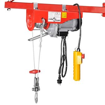 Guindaste Elétrico vidaXL 500 W 100/200kg - 1