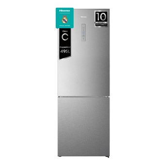 Frigorífico Combinado Hisense RB645N4BIC | 200x70,4x69,4 cm | 495 L | C | Aço inoxidável - 1
