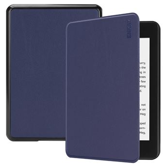 Capa Magunivers PU auto-vigília / sono azul para Amazon Kindle Paperwhite 4 2018 - 1