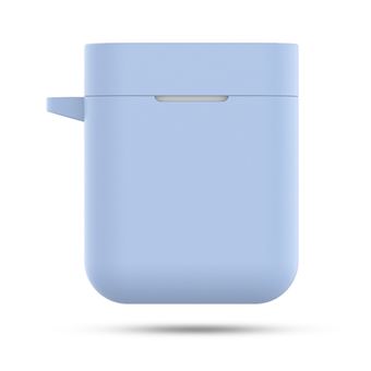 Capa protetora de silicone WISETONY para Xiaomi Redmi Mi AirDots Pro Azul claro - 1