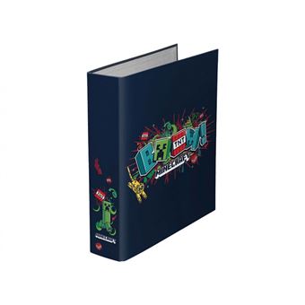 Dossier Jacob Minecraft | A4 | cartão | lombada larga | 2 argolas - 1