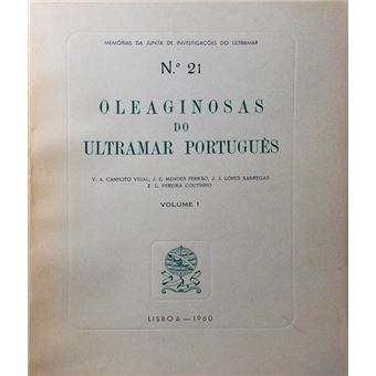 Oleaginosas do ultramar português. - 1