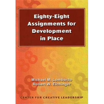 Eighty-eight Assignments for Development in Place - 1