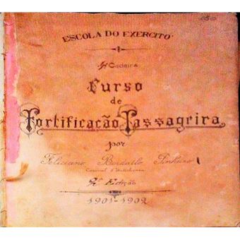 Curso de fortificação passageira. - 1