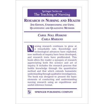 Research in Nursing and Health - Understanding and Using Quantitative and Qualitative Methods - Paperback - 2004 - 1