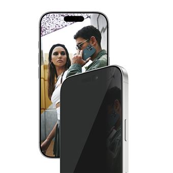 Protetor de Ecrã para Telemóvel PanzerGlass SAFE. by PanzerGlass® 2-Way Privacy Screen Protector iPhone 17 | iPhone 16 Pro | Ultra-Wide Fit w. EasyAligner | Transparente - 1