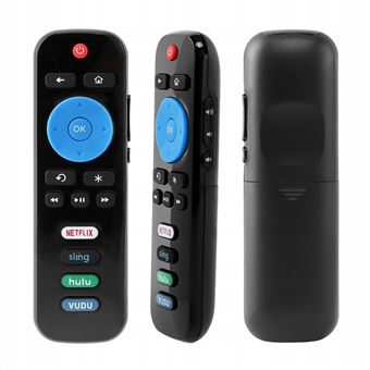 Controlo Remoto Dishiqing para TV TCL Roku com chave suspensa Ne | Preto - 1
