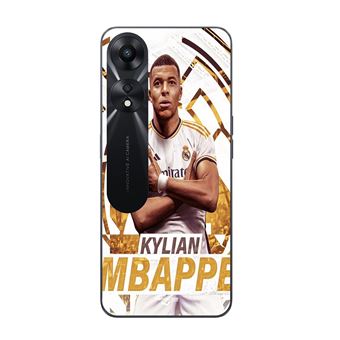 Capa Maniacase para Oppo A78 5G | Kylian Mbappe Real Madrid wallpaper celebration - 1