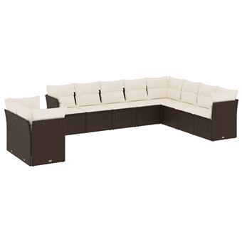 Conjunto de Mobiliário de Exterior VidaXL 3249702 - 1