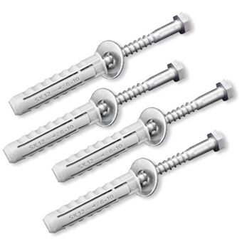 Conjunto de Parafusos com Bucha Koscom 4537 | Prateado - 1