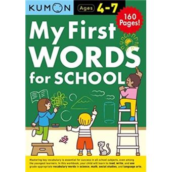 My First Words For School By Kumon Publishing - 1