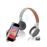 Fones de Ouvido IE Sem Fio com Rádio e Sd Cinzento_3