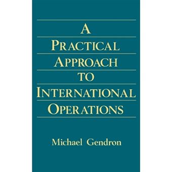 A Practical Approach to International Operations - Hardback - 1988 - 1