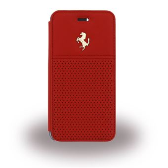 capa para telemóvel Ferrari FEGTBGFLBKP6RE 4.7" Fólio Vermelho - 1