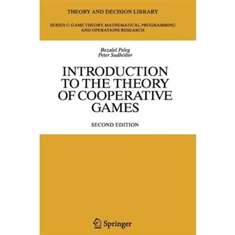 Introduction to the Theory of Cooperative Games - Paperback - 2010 - 1