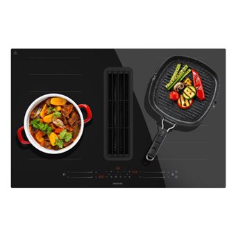 Placa de Indução Cecotec Bolero Squad IH 4800 TotalFlex80 | Elétrica | 79.8 cm | 4 Zonas | Preto - 1