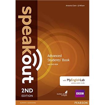 Speakout Advanced 2Nd Edition Students' Book With Dvdrom And Myenglishlab Access Code Pack - 1